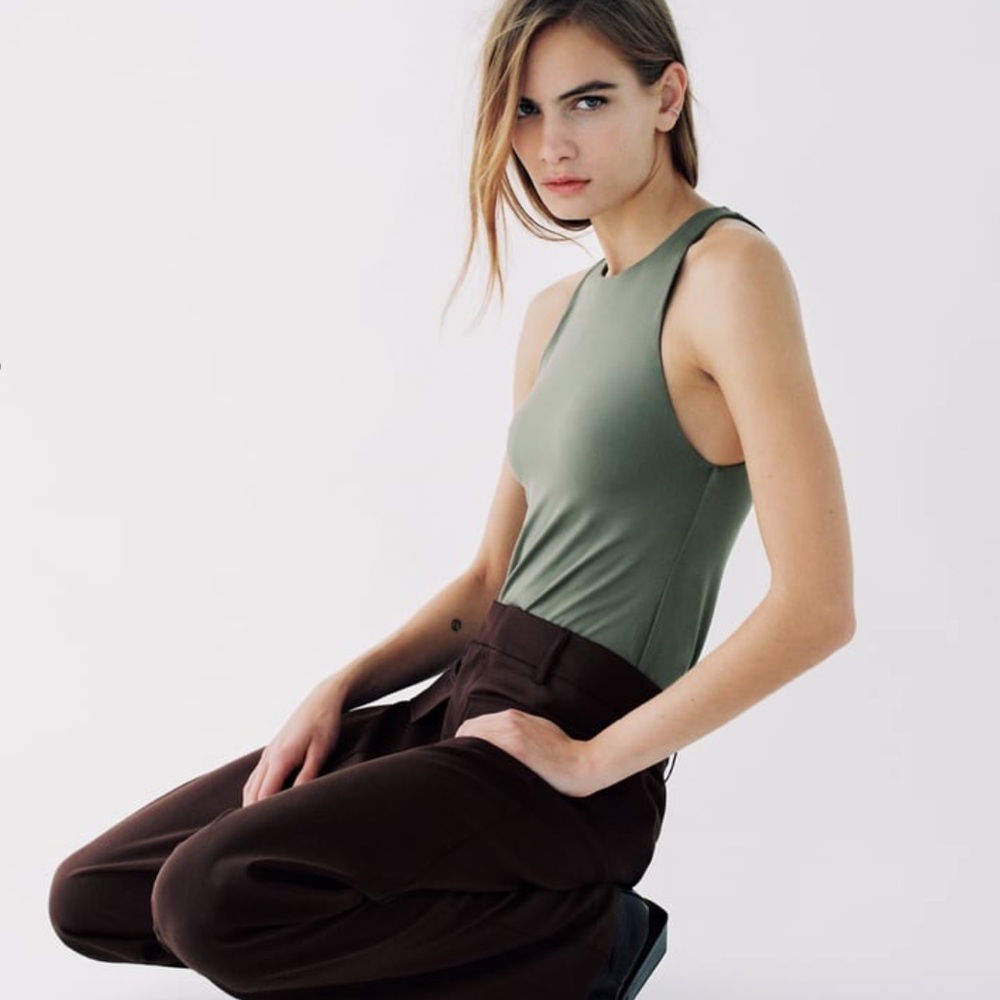 Zara Halterneck Bodysuit